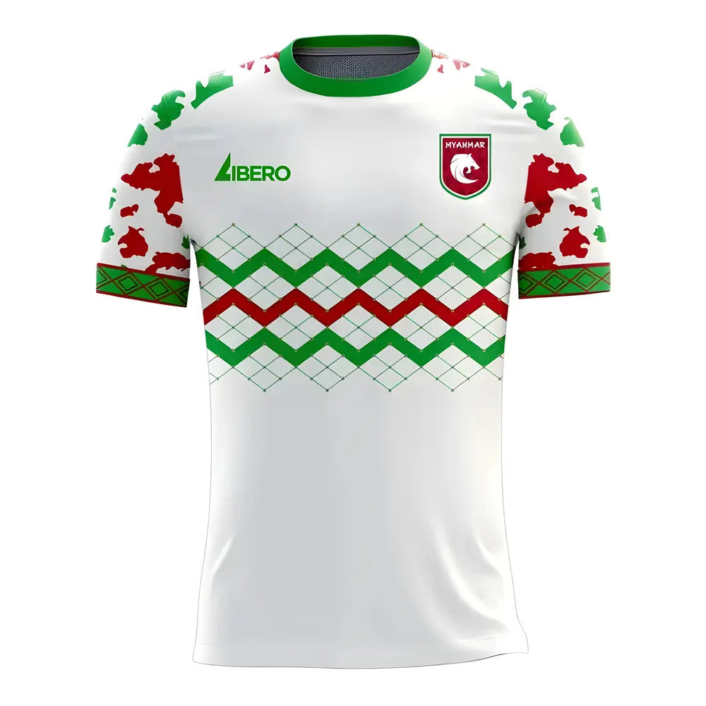 Myanmar 2025-2026 Home Concept Football Kit (Libero) - Little Boys_0