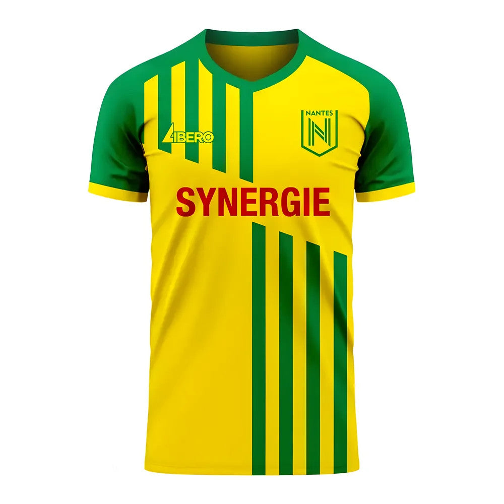 Nantes 2025-2026 Home Concept Football Kit (Libero) - Little Boys_0