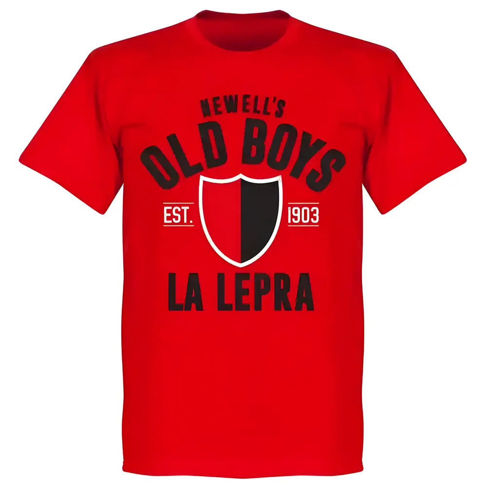 Newells Old Boys Established T-Shirt - Red_1