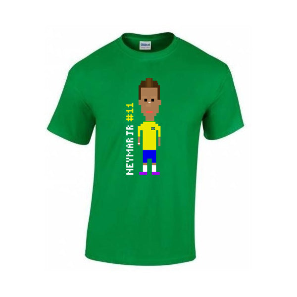 Neymar Player T-shirt (green) - Kids_1
