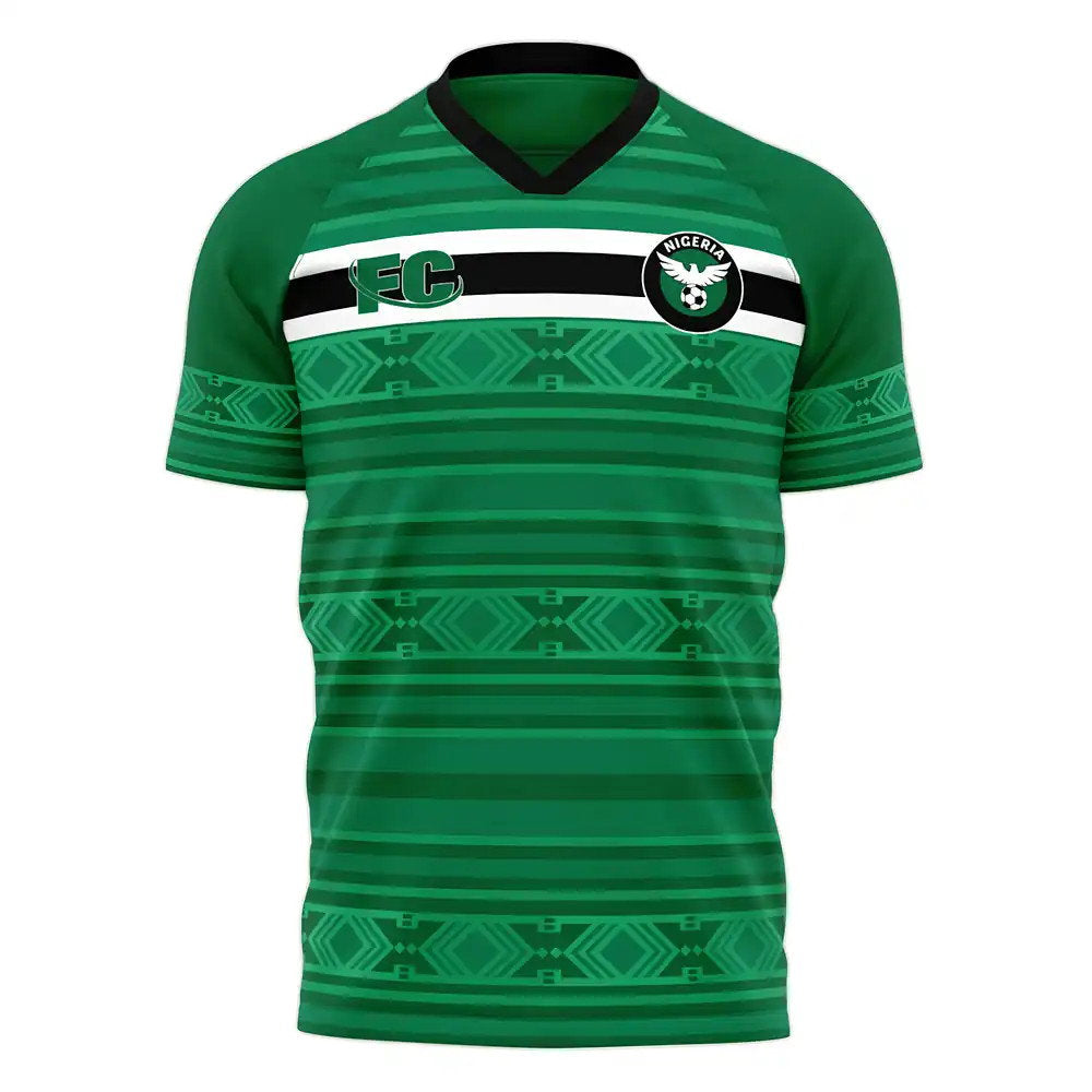 Nigeria 2020-2021 Home Concept Kit (Fans Culture) (OKOCHA 10)_3