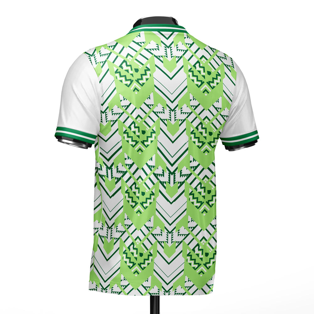 Nigeria DNA Concept Football Jersey (Wolvate) Kids Short Sleeve_1