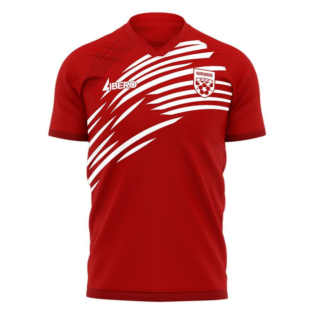 Nurnberg 2025-2026 Home Concept Football Kit (Libero) - Kids_0