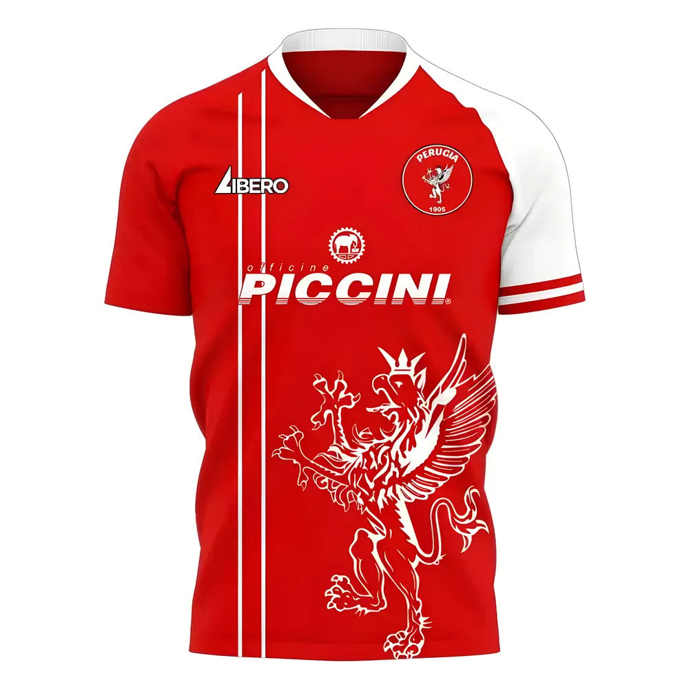 Perugia 2025-2026 Home Concept Football Kit (Libero) - Kids_0