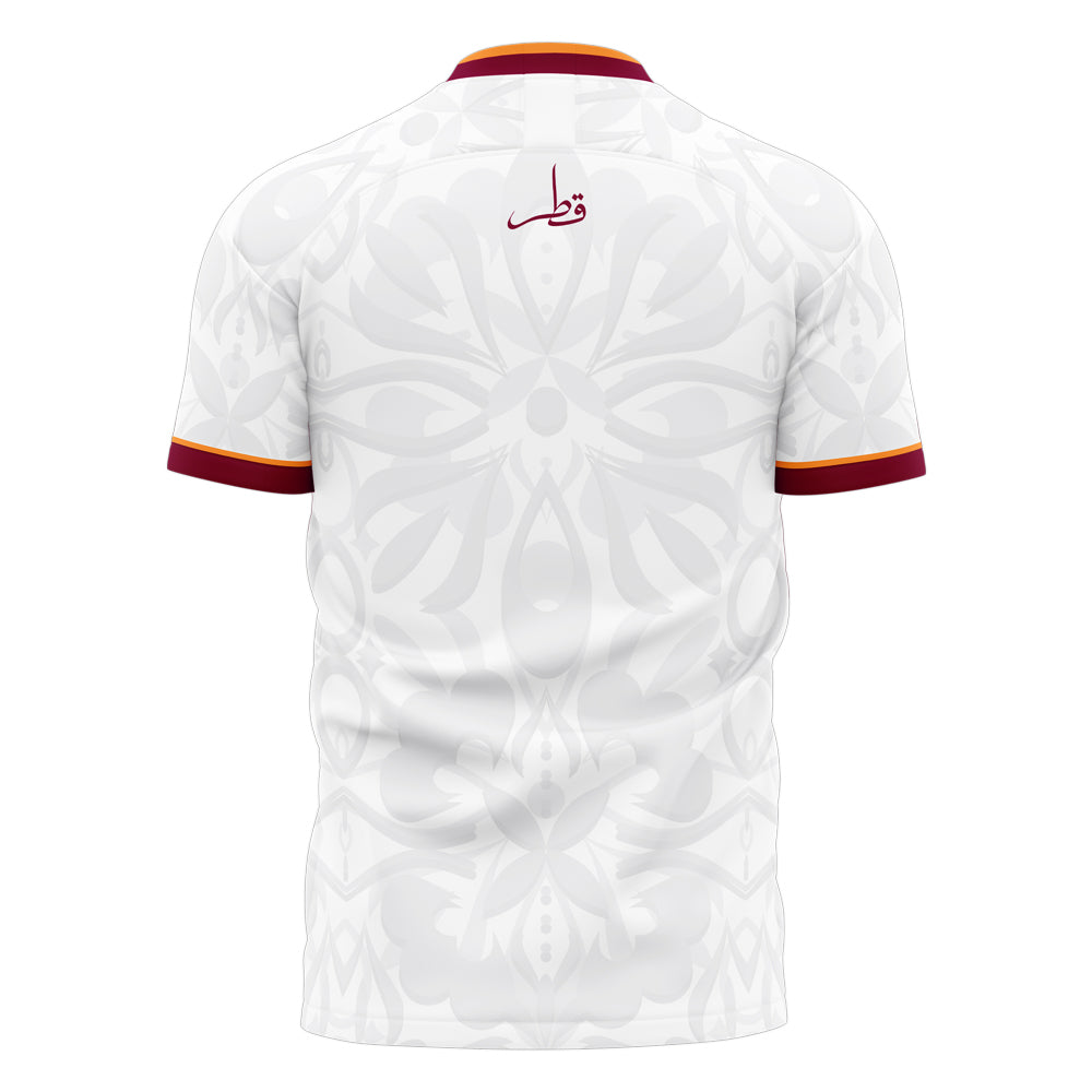 Qatar 2026-2027 Concept Away Kit (Libero) Kids Short Sleeve_1