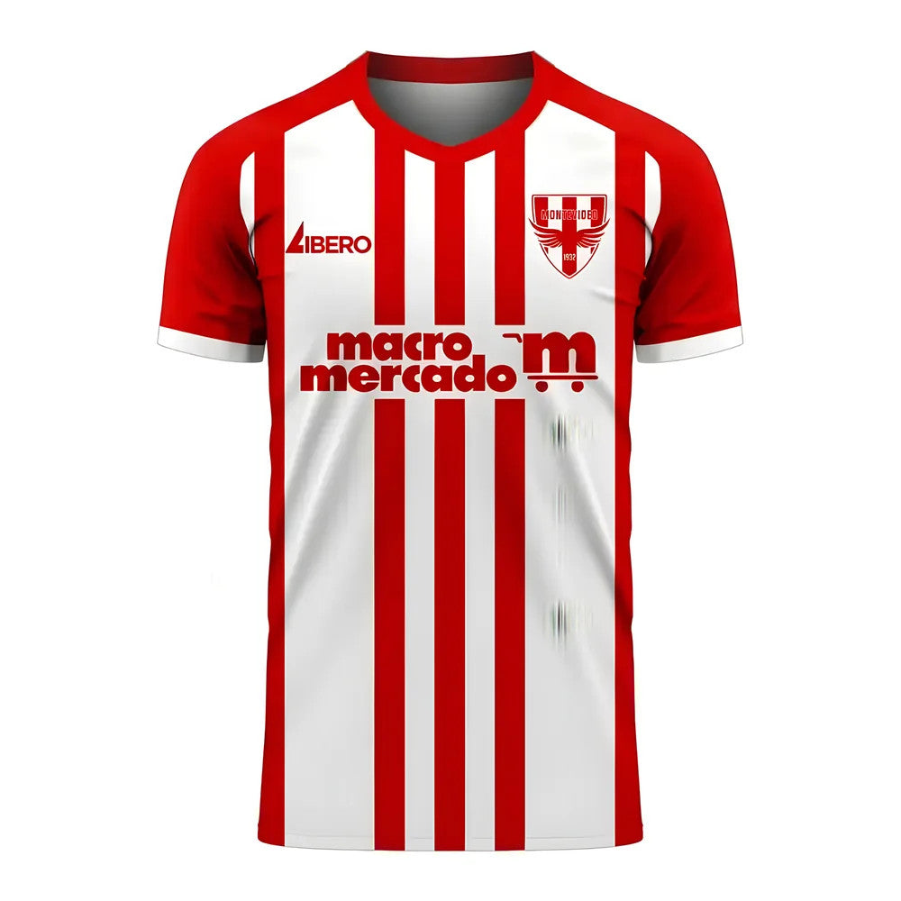 River Plate de Montevideo 2025-2026 Home Concept Kit (Libero) - Kids (Long Sleeve)_0