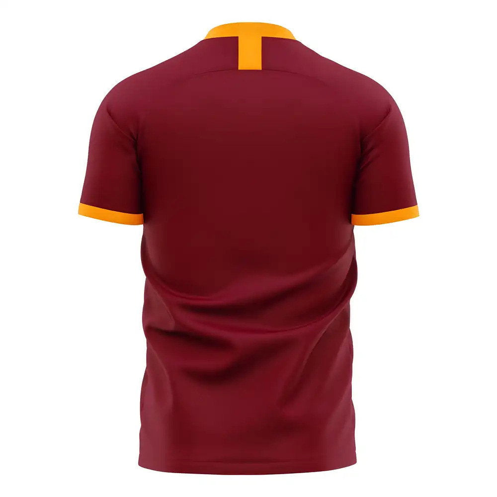 Roma 2025-2026 Home Concept Football Kit (Libero) - No Sponsor (MKHITARYAN 77)_4