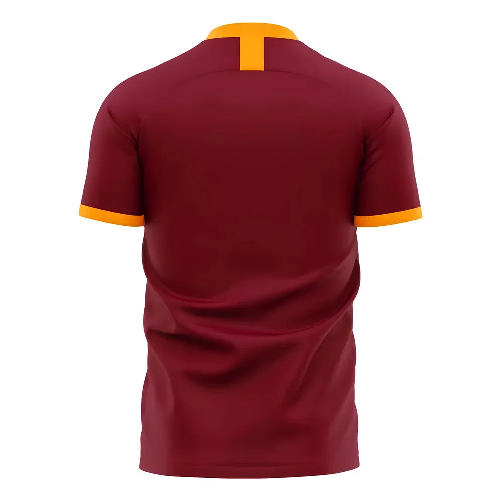 Roma 2025-2026 Home Concept Football Kit (Libero) - Kids_1