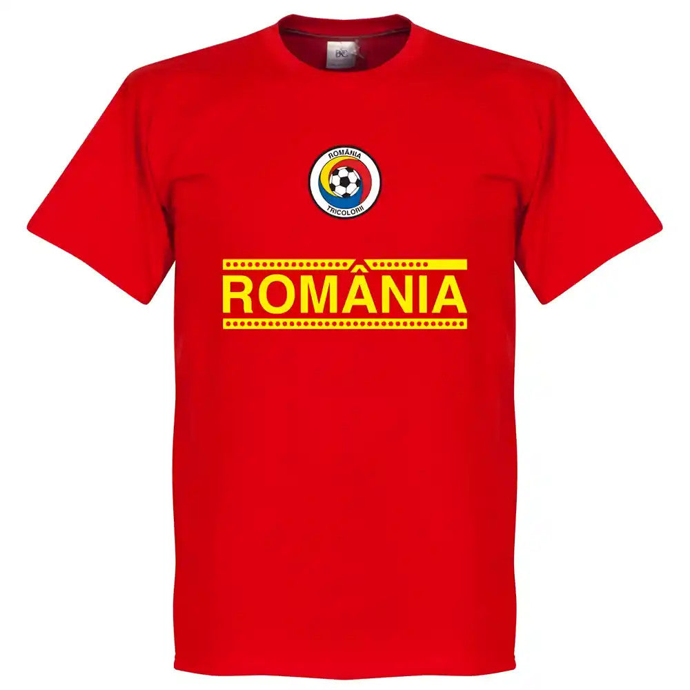 Romania Team T-Shirt - Red_1