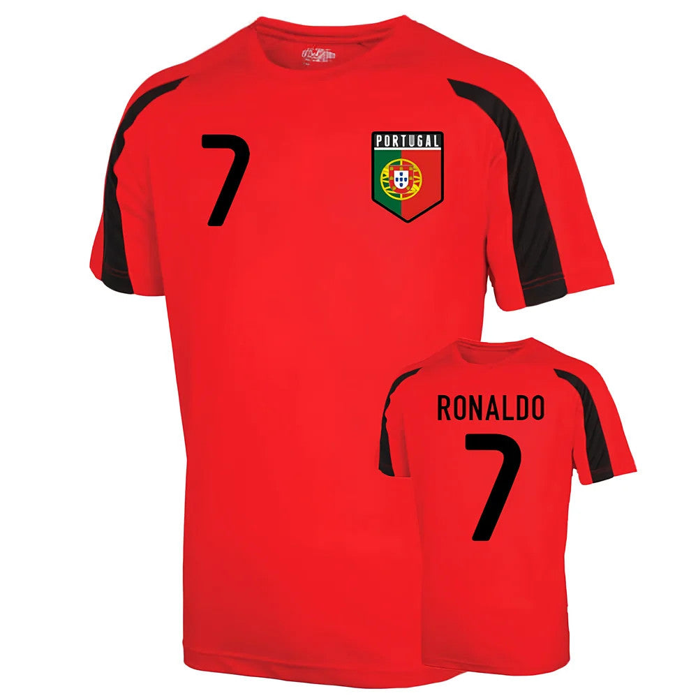 Portugal Sports Training Jersey (ronaldo 7) - Kids_1