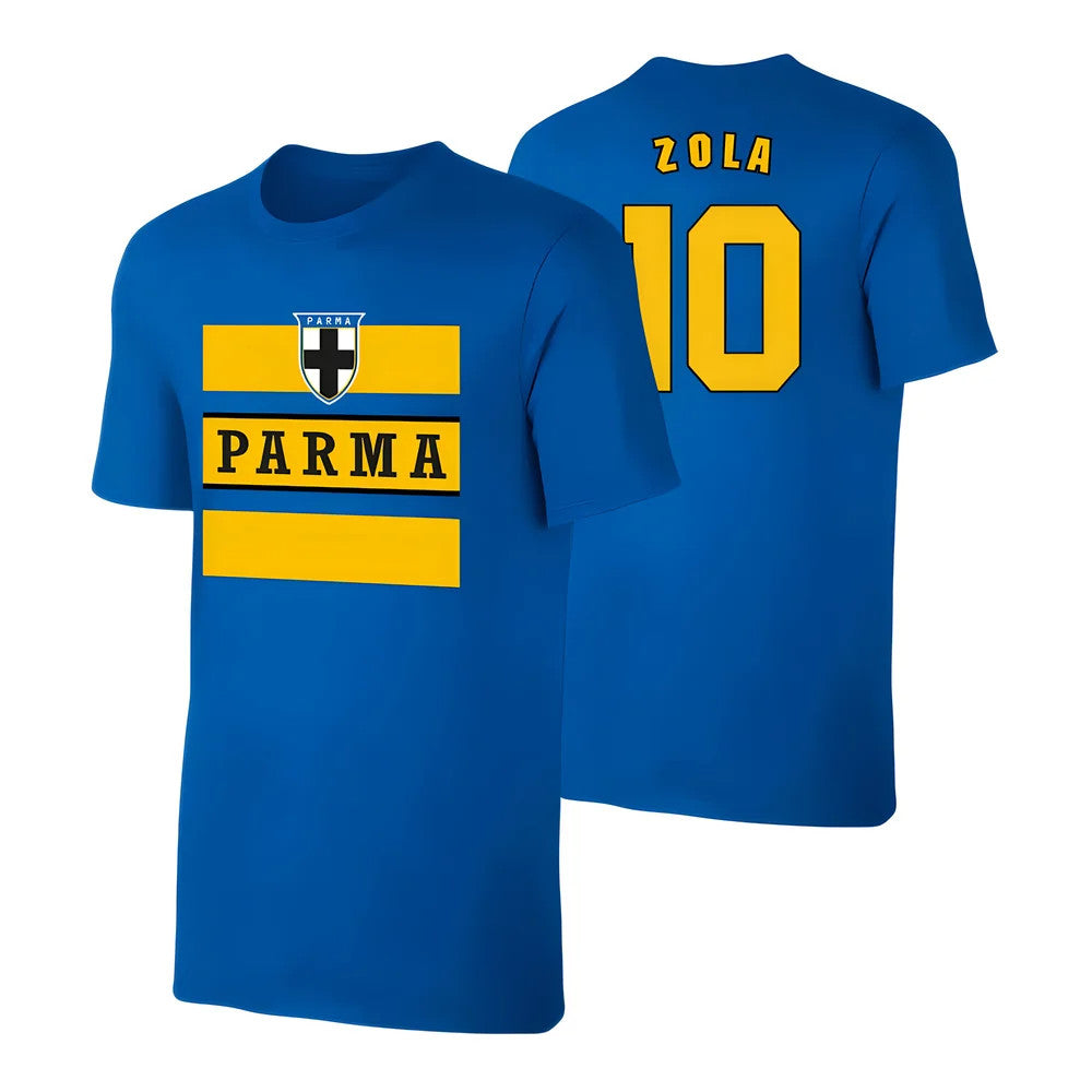 Parma retro t-shirt ZOLA - Blue_1