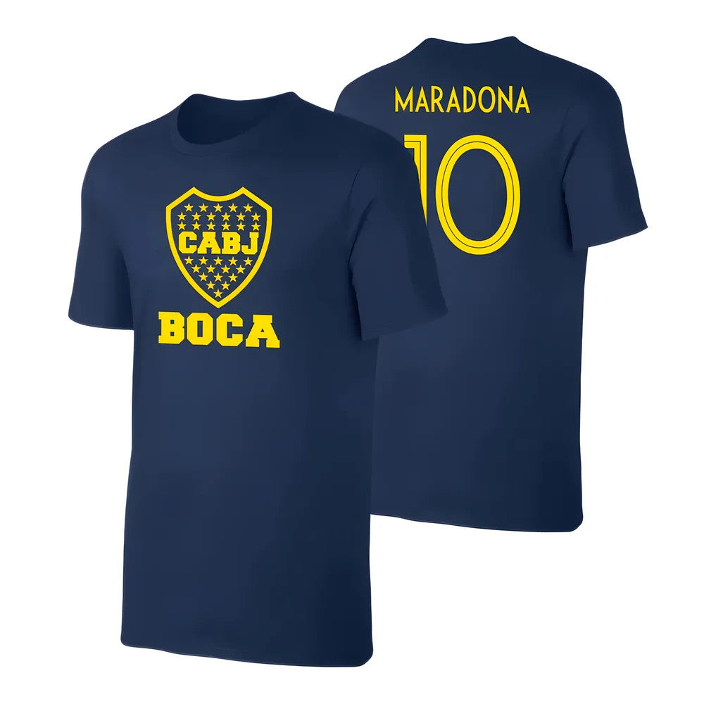 Boca Juniors \'Emblem19\' t-shirt MARADONA - Dark Blue_0