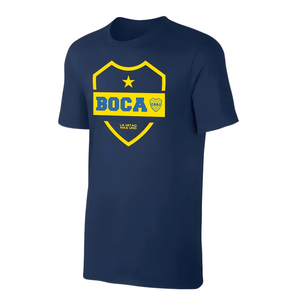 Boca Juniors \'La Mitad Mas Uno 19\' t-shirt - Dark blue_0