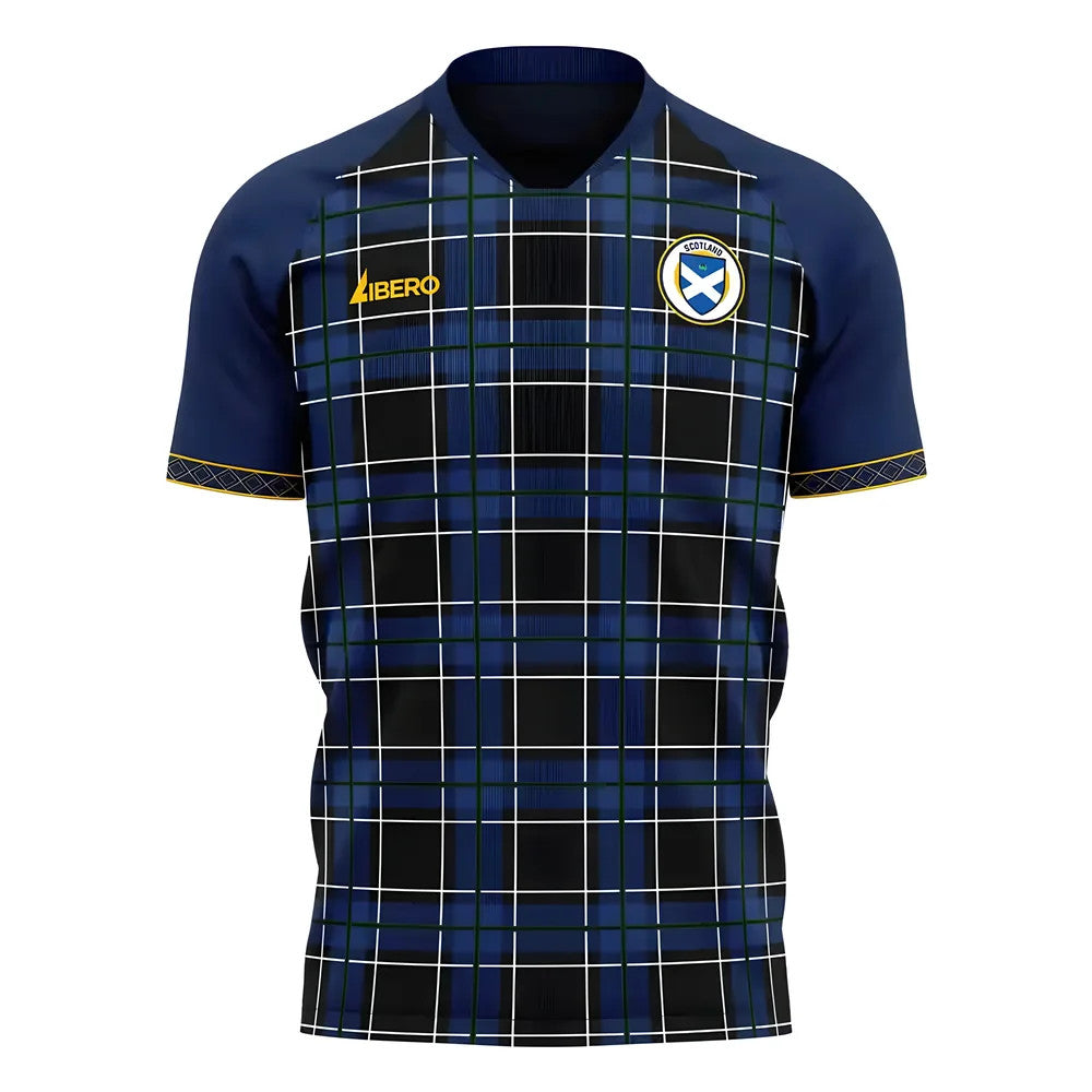 Scotland 2025-2026 Home Concept Football Kit (Libero) - Kids_0