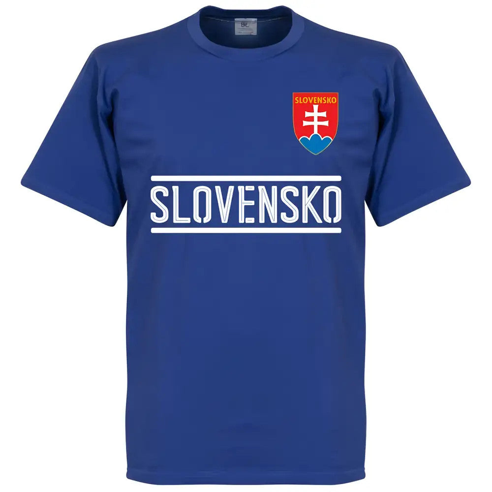Slovakia Team T-Shirt - Blue_1