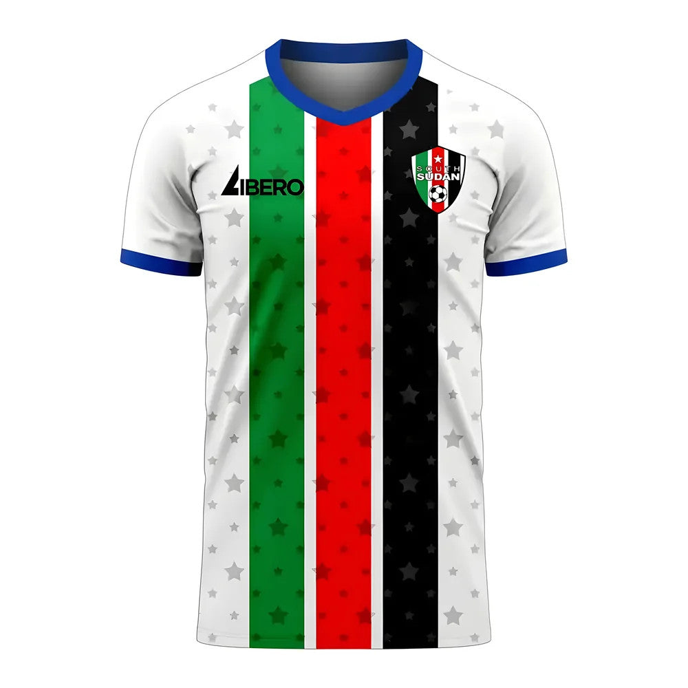 South Sudan 2025-2026 Home Concept Football Kit (Libero) - Kids (Long Sleeve)_0