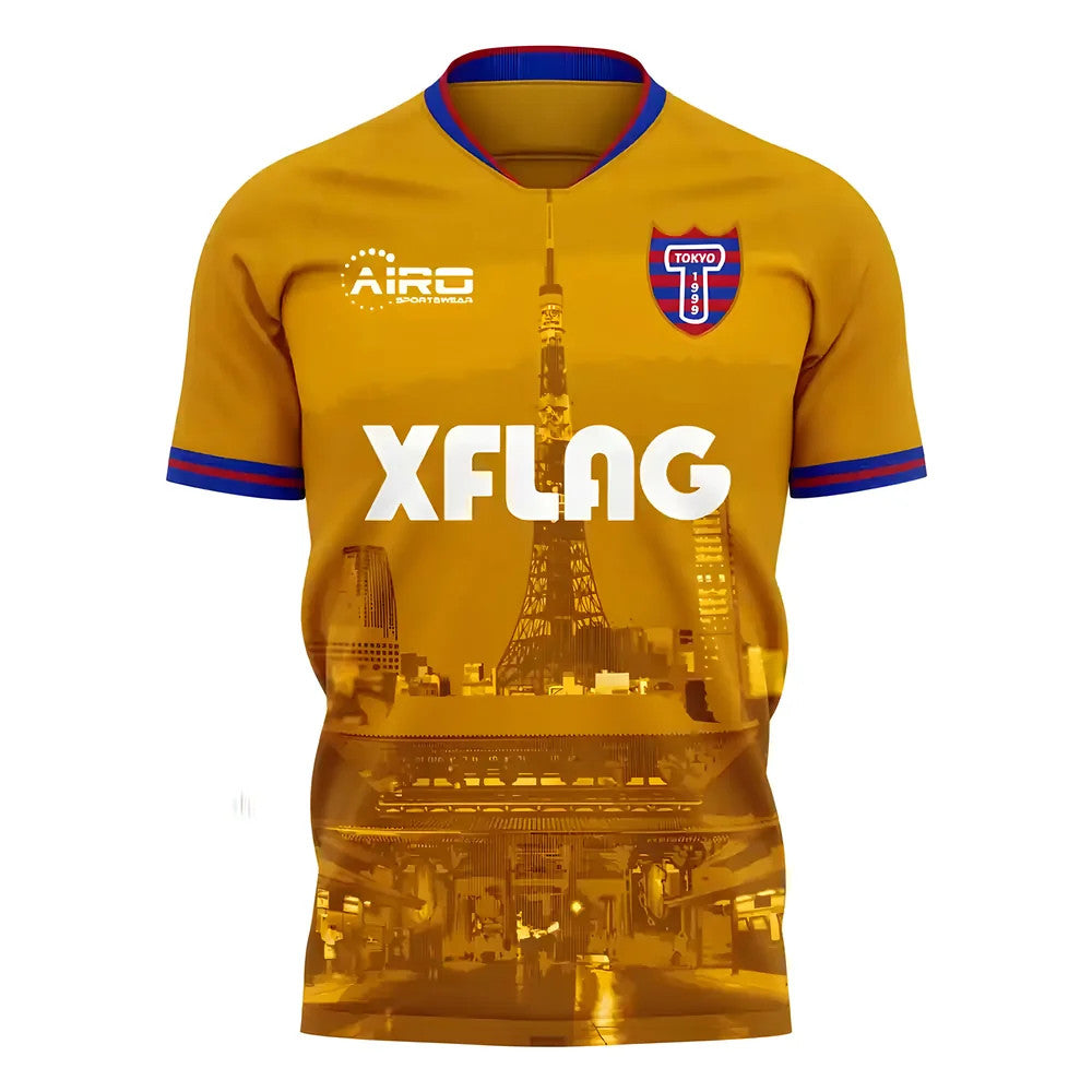 FC Tokyo 2025-2026 Away Concept Football Kit (Airo) - Kids_0
