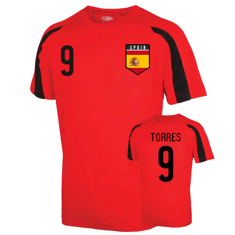 Spain Sports Training Jersey (torres 9) - Kids_1
