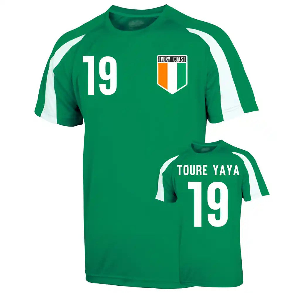 Ivory Coast Sports Training Jersey (toure Yaya 19) - Kids_0