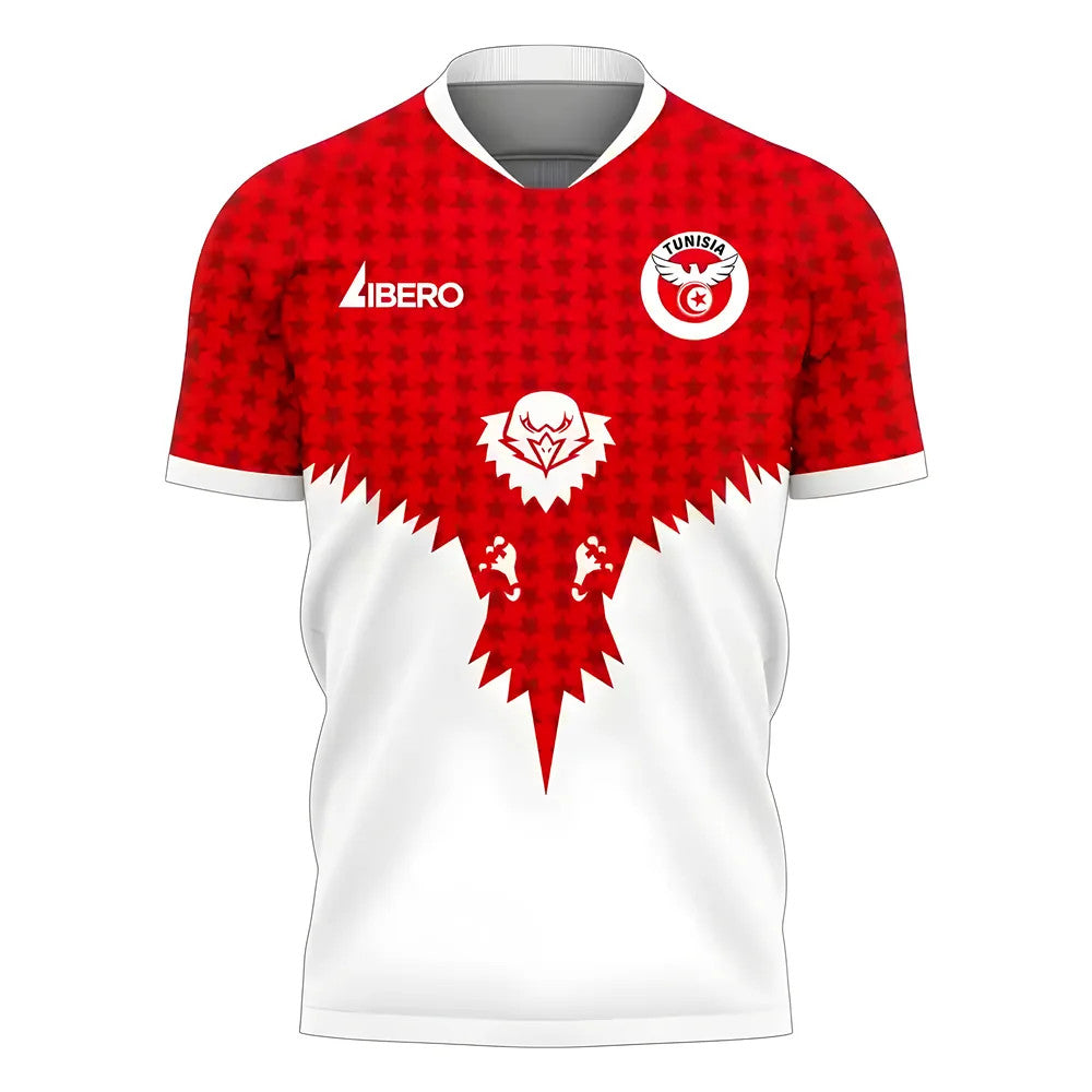 Tunisia 2025-2026 Away Concept Football Kit (Libero) - Little Boys_0