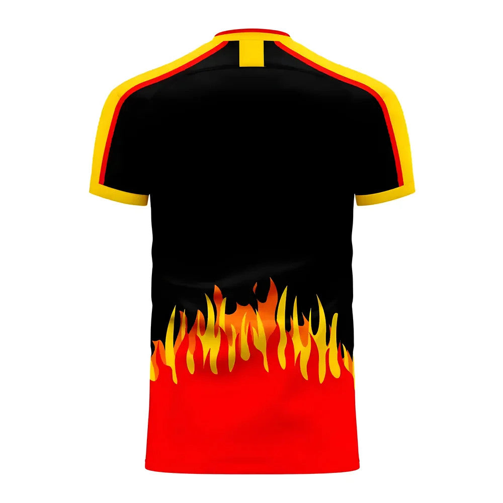 Uganda 2025-2026 Home Concept Football Kit (Libero) - Kids (Long Sleeve)_1