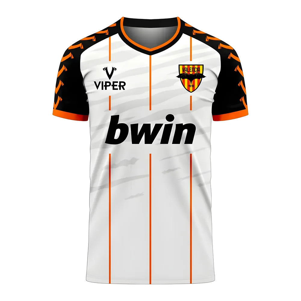 Valencia 2024-2025 Home Concept Football Kit (Viper)_0