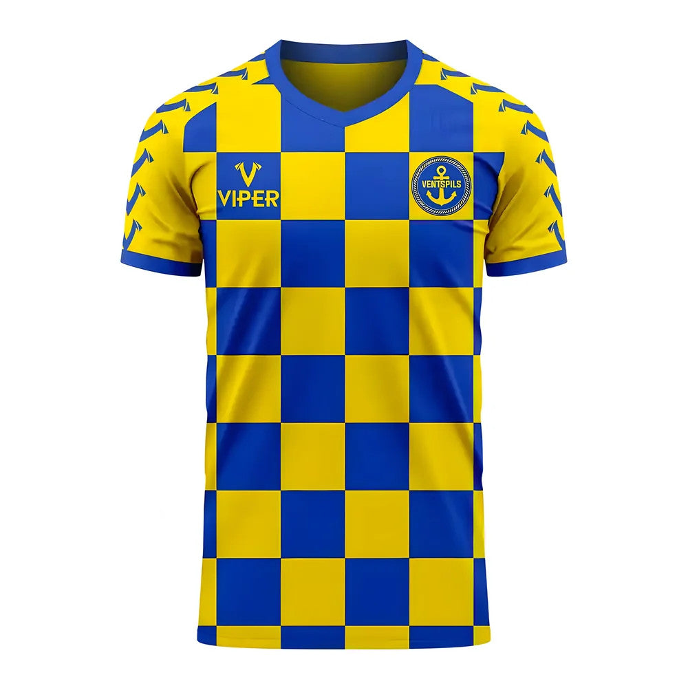 FK Ventspils 2025-2026 Home Concept Football Kit (Viper) - Kids_0