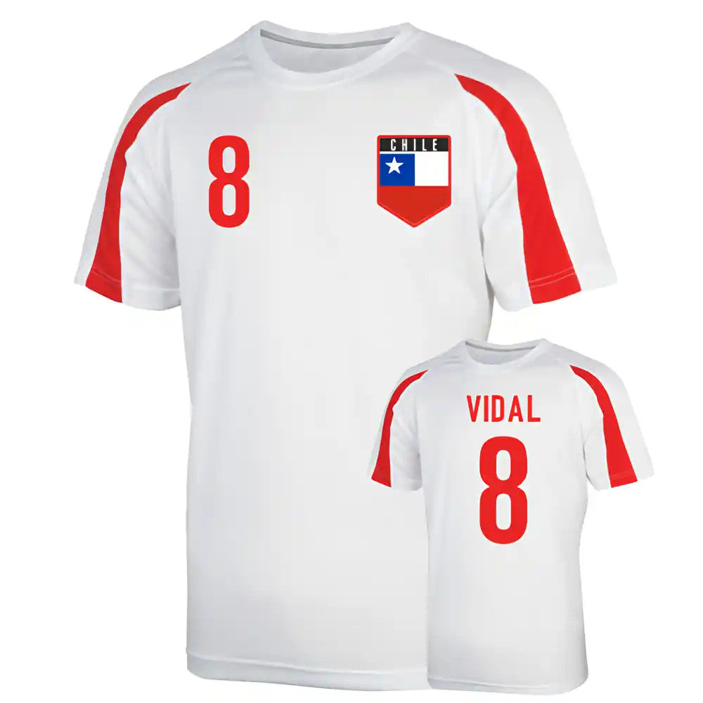 Chile Sports Training Jersey (vidal 8) - Kids_1