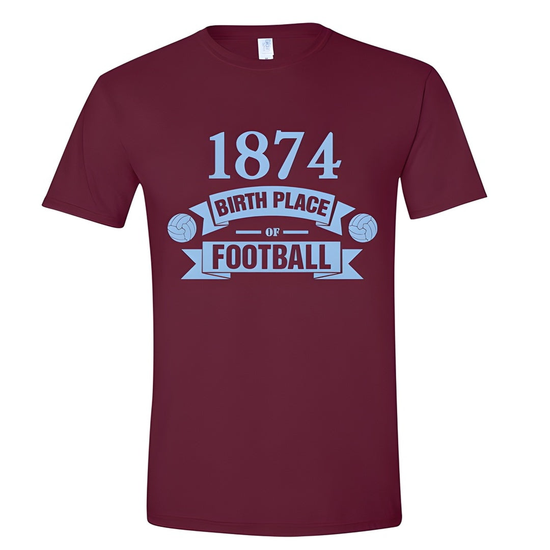 Aston Villa Birth Of Football T-shirt (claret)_0