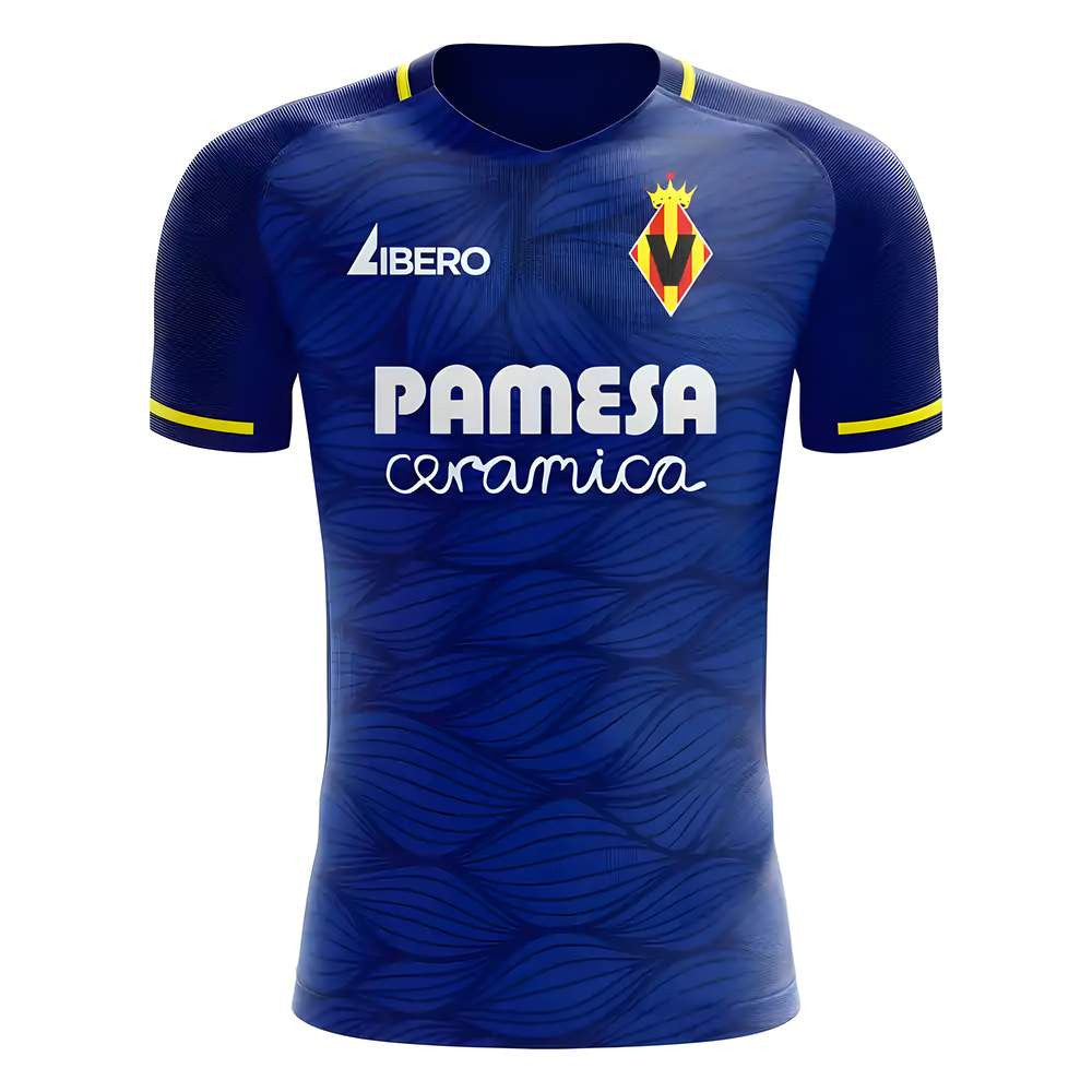 Villarreal 2025-2026 Away Concept Football Kit (Libero)_0
