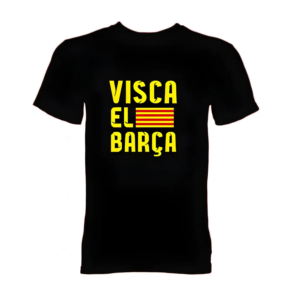 Visca El Barca T-Shirt (Black)_1
