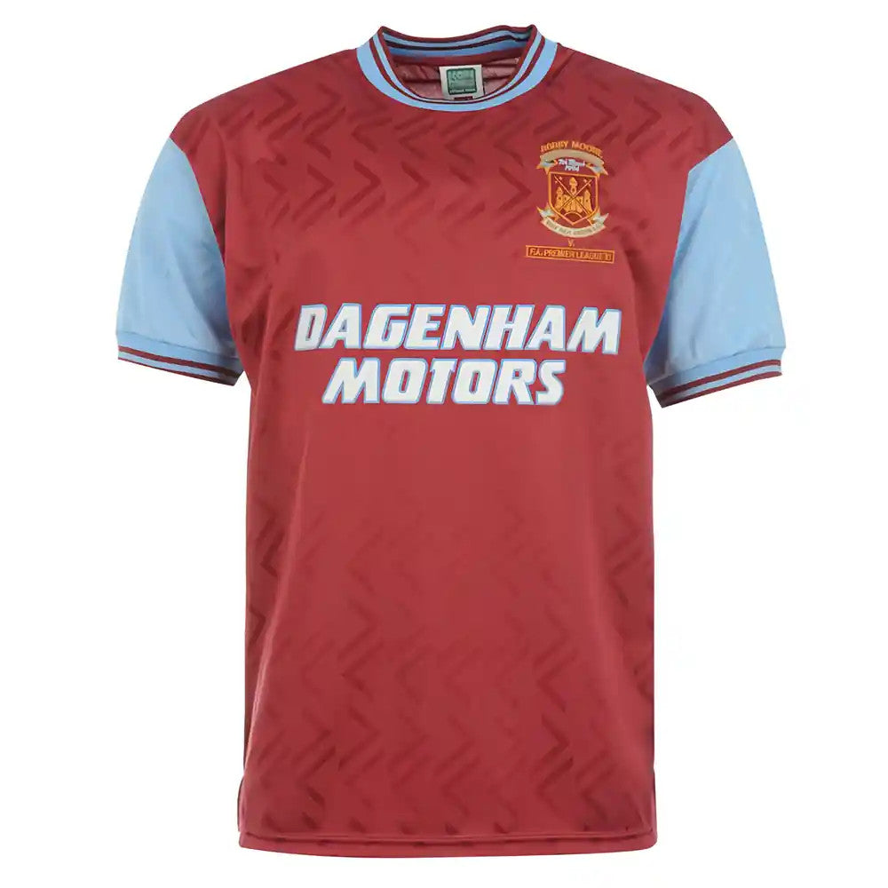 Score Draw West Ham 1994 No6 Home Shirt_0