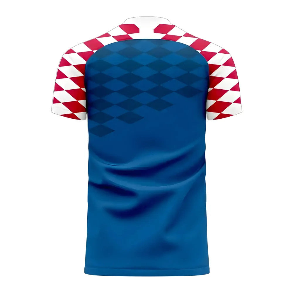 Dinamo Zagreb 2025-2026 Home Concept Football Kit (Libero) - Kids (Long Sleeve)_1