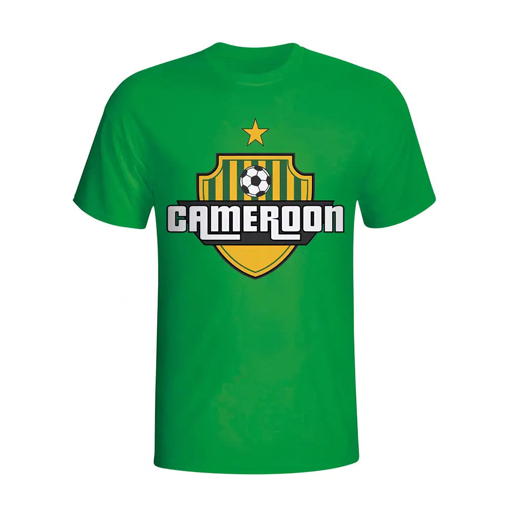 Cameroon Country Logo T-shirt (green)_1