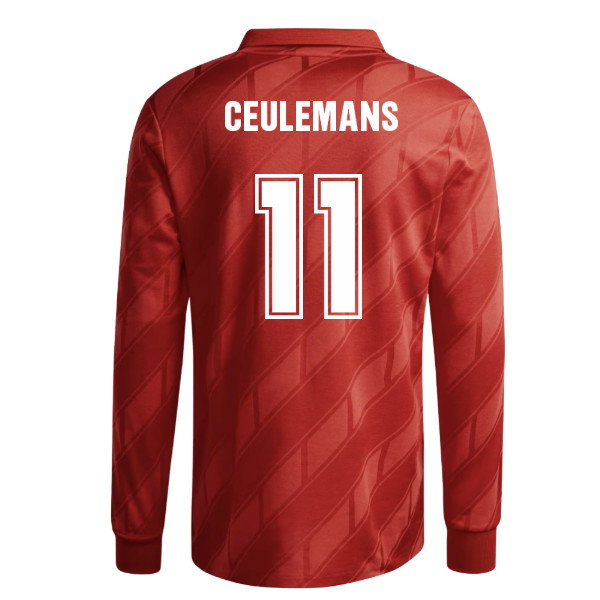 1986 Belgium adidas Originals Reissue Home Shirt (Ceulemans 11)_0