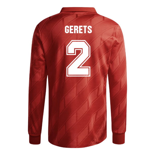 1986 Belgium adidas Originals Reissue Home Shirt (Gerets 2)_0