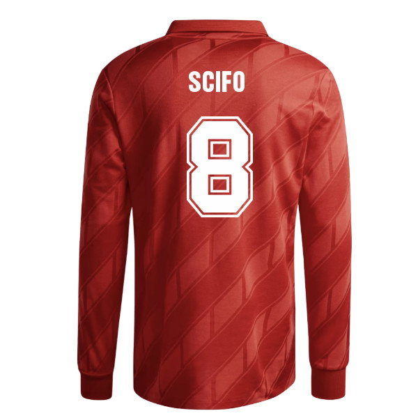 1986 Belgium adidas Originals Reissue Home Shirt (Scifo 8)_0