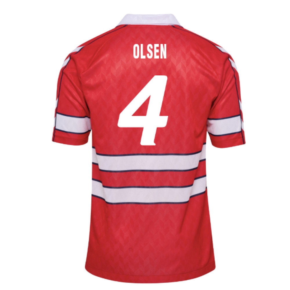 1988 Denmark Home Retro Shirt (Olsen 4)_2