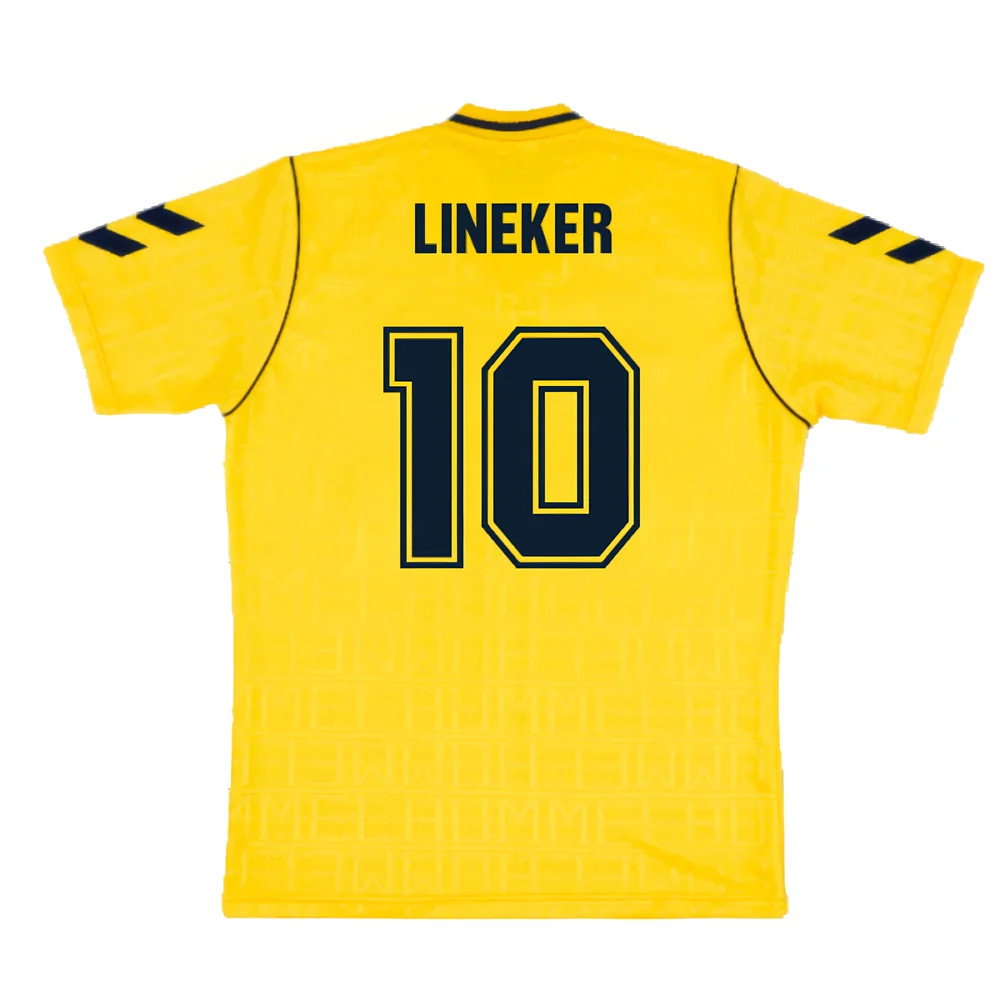 1988 Tottenham Away Hummel Retro Shirt (Lineker 10)_2