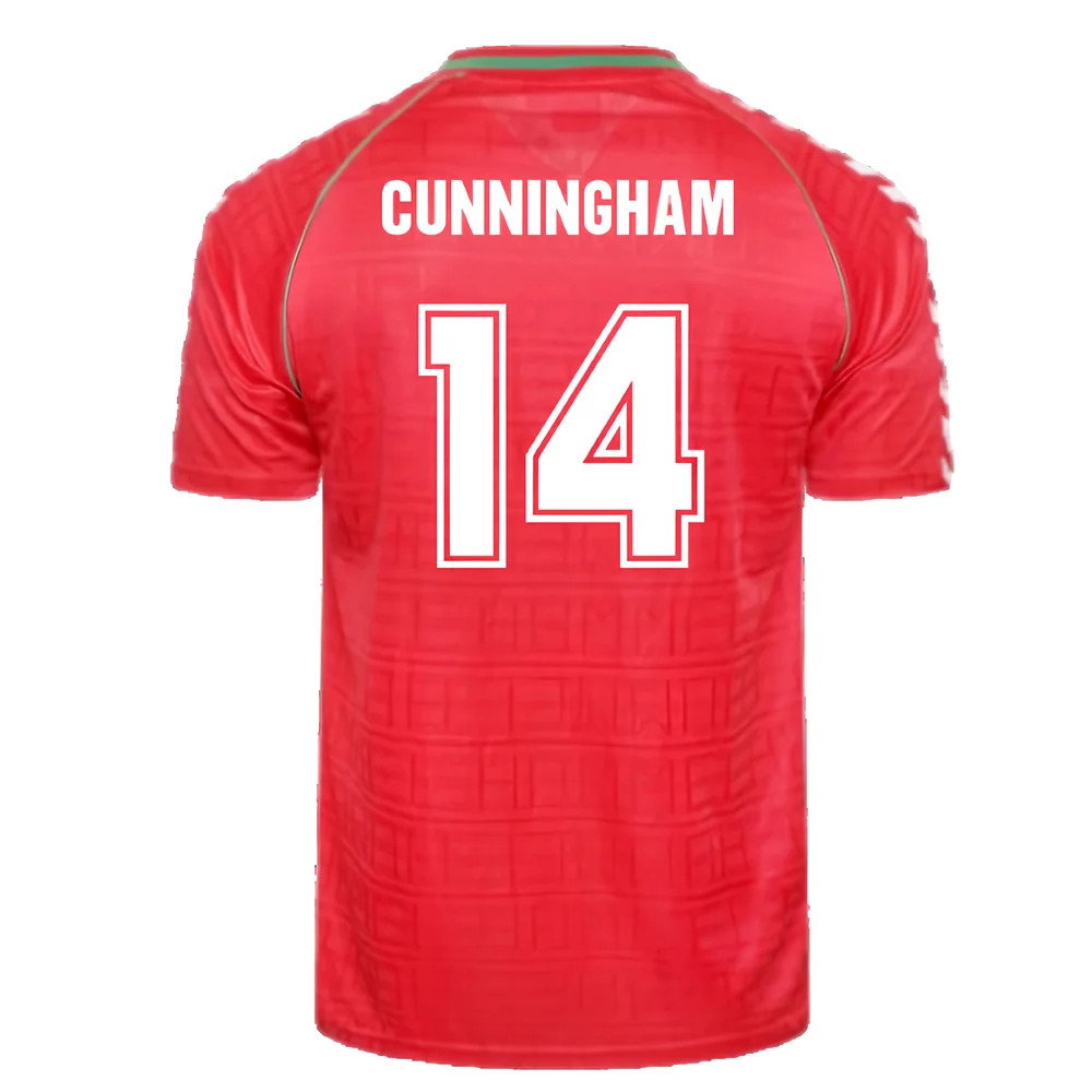 1988 Wimbledon Hummel Retro Away Shirt (Cunningham 14)_2