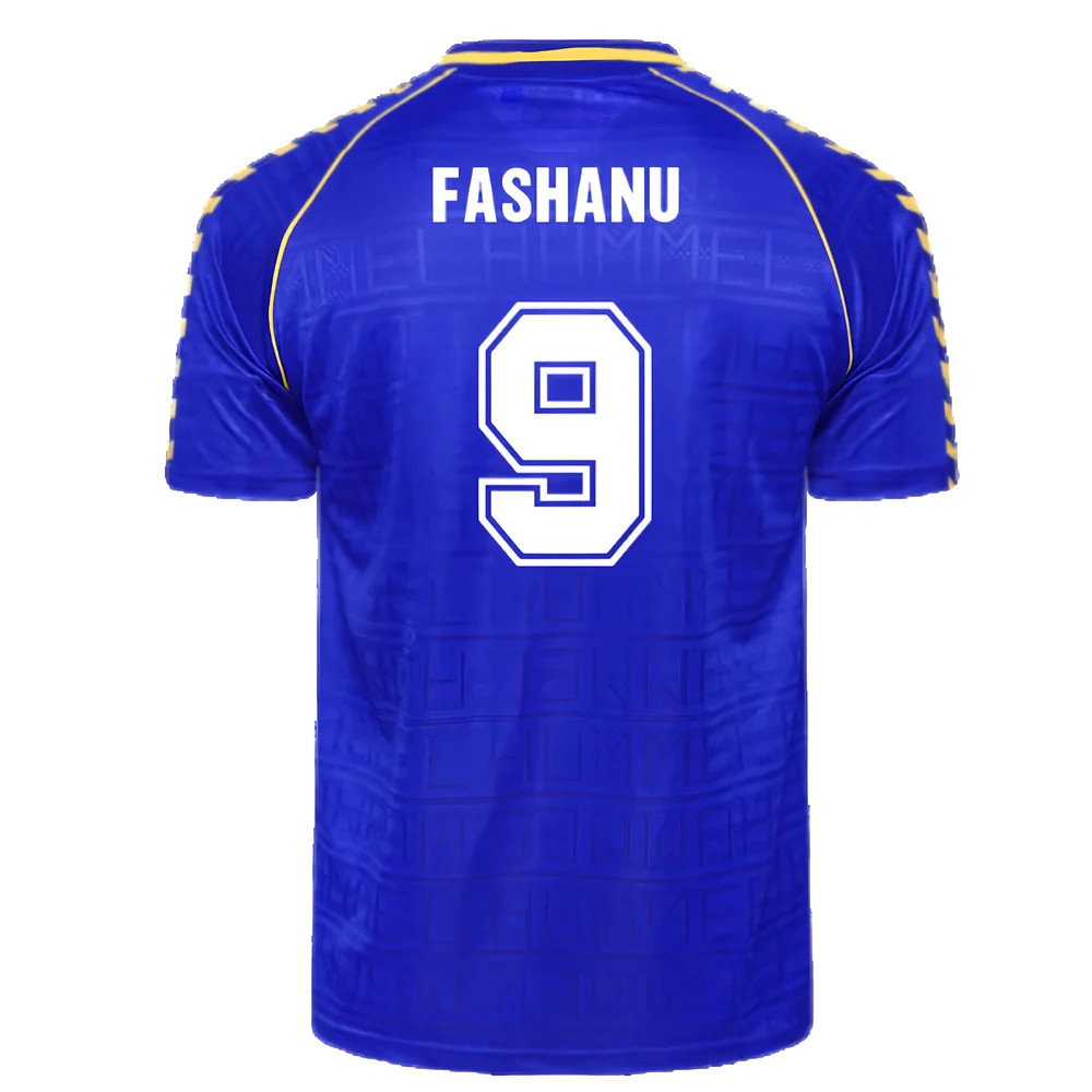 1988 Wimbledon Hummel Retro Home Shirt (Fashanu 9)_2