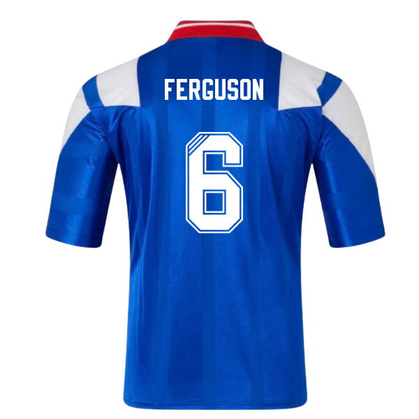 1992-1994 Rangers Retro Home Shirt (FERGUSON 6)_0