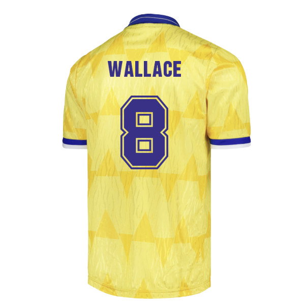1992 Leeds United Away Retro Shirt (Wallace 8)_0