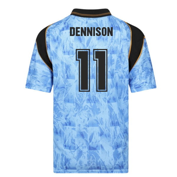 1993 Wolverhampton Wanderers Away Retro Shirt (Dennison 11)_0