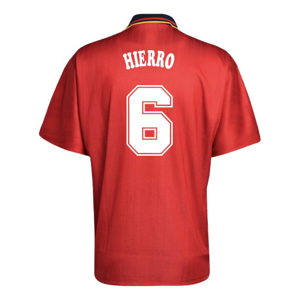 1994 Spain adidas Originals Reissue Home Shirt (HIERRO 6)_0