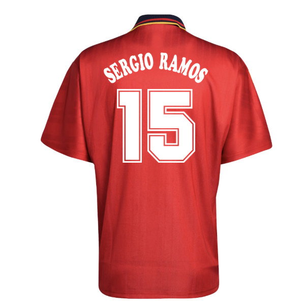1994 Spain adidas Originals Reissue Home Shirt (SERGIO RAMOS 15)_0