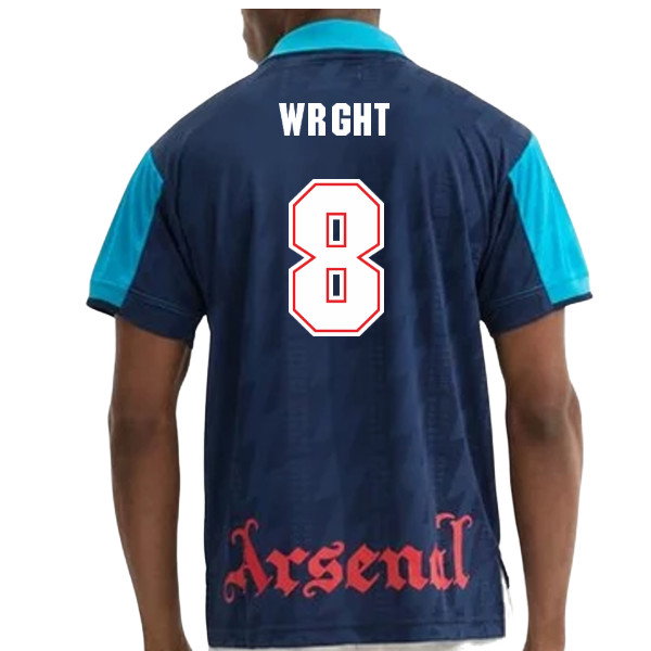 1995 Arsenal Away Classics Retro Shirt (Wright 8)_0