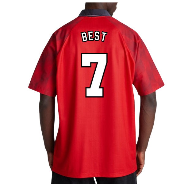 1996-1998 Manchester United Retro Home Shirt (Best 7)_0