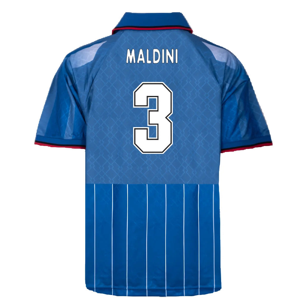 1996 AC Milan Fourth Retro Football Shirt (Maldini 3)_2