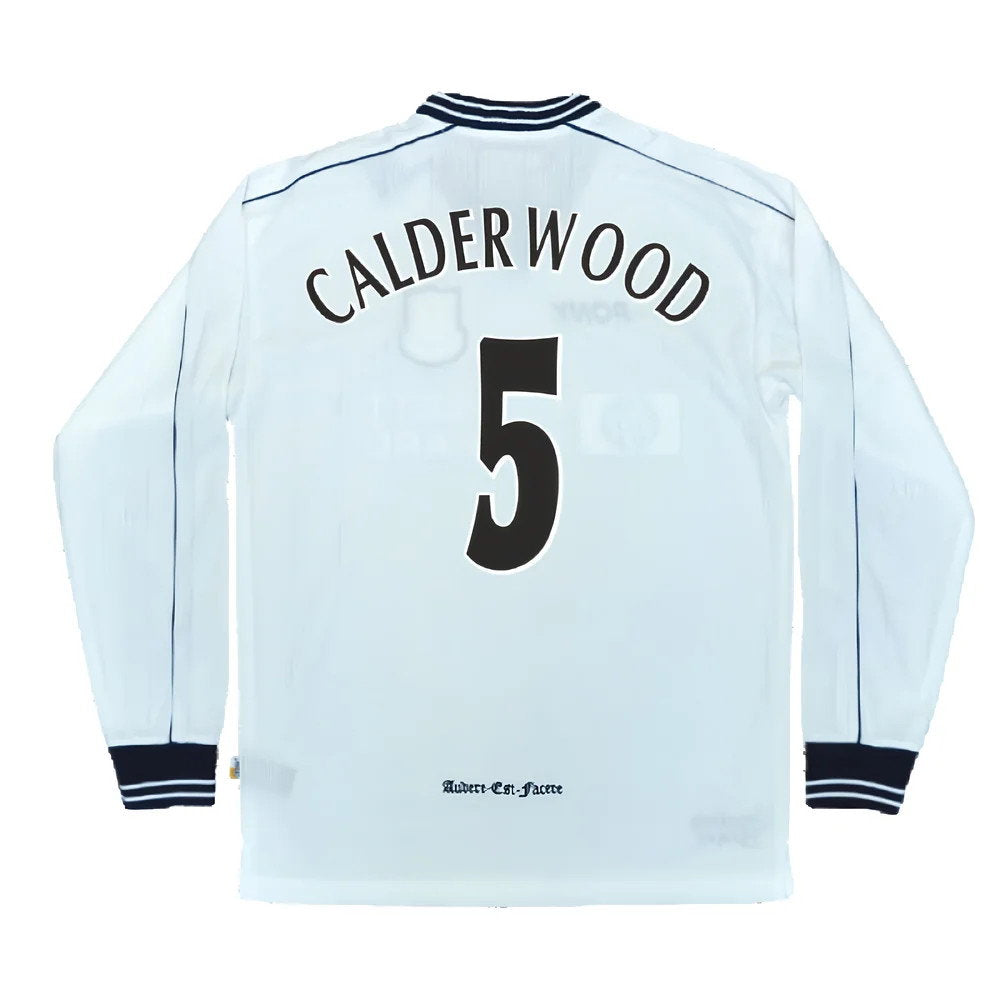 1997-1999 Tottenham Home LS Pony Retro Shirt (Calderwood 5)_2